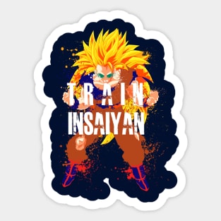 Train Insaiyan Sticker